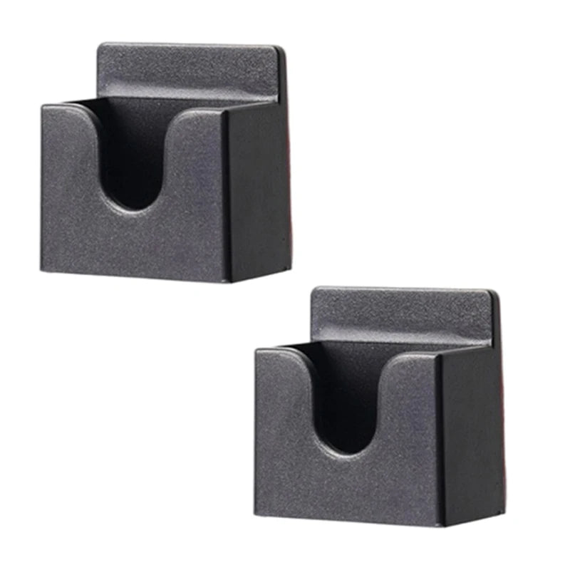 Walkies Talkies Holder 1 Clip Wall Mount ABS Adhesive Back Rack Easy