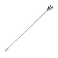Mixing Cocktail Spoon 30 Bar Teadrop Stir Spiral Pattern Stainless