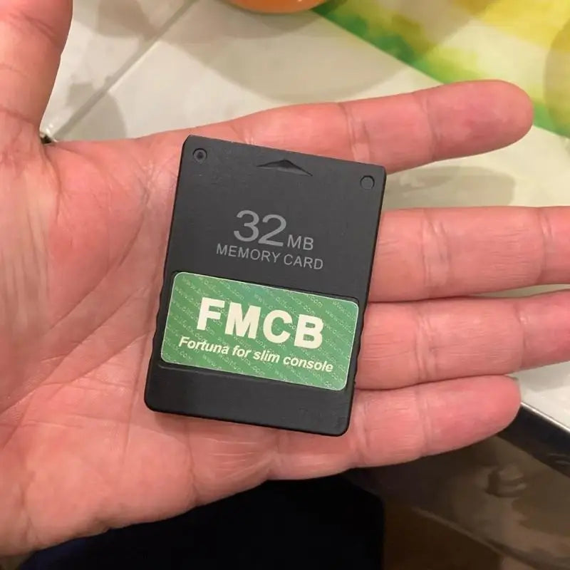 652F Memory Card for Slim Game Console SPCH-7/9xxxxx Series- FMCB Mcboot for Zpaxo