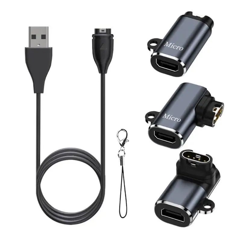 652F USB C Smartwatch Charging Cord Accessories With Adapter Cable And Dust Caps, Suitable For 7 6S 6 5S 5 955 965 45 45S 245 Zpaxo