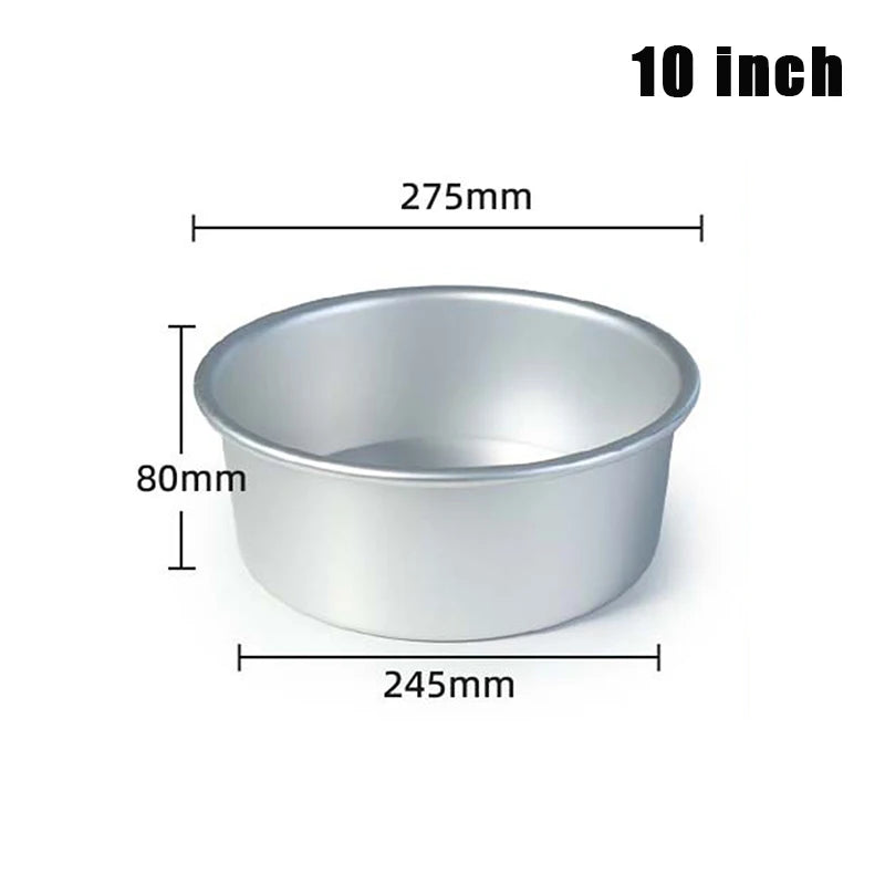 Cake Mould Aluminum Alloy Round Pudding Cheesecake Mold Baking Zpaxo 10inch