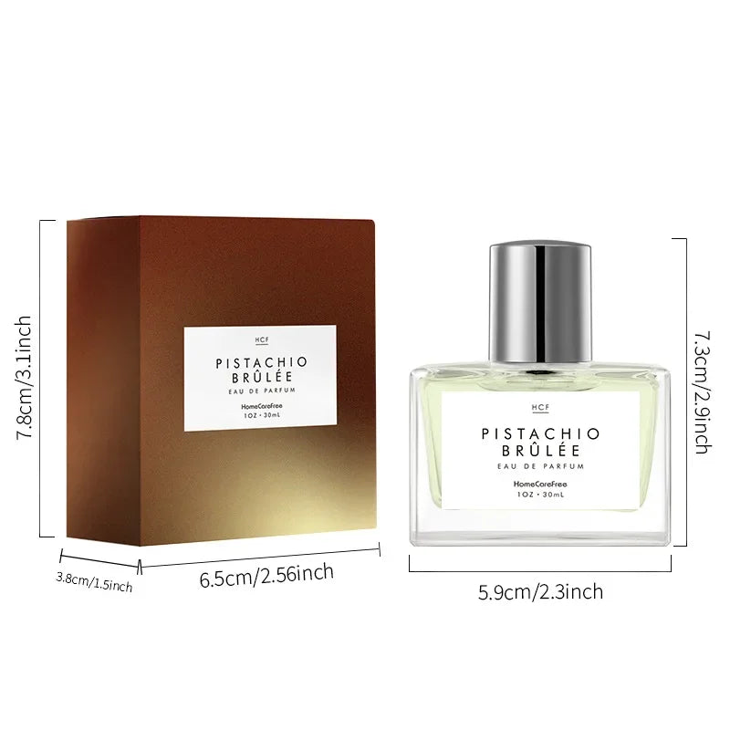Fruity Unisex EDT Body Spray 30ml – Long-Lasting Portable Mist Eau de Toilette Spray Zpaxo Pistachio 30ml