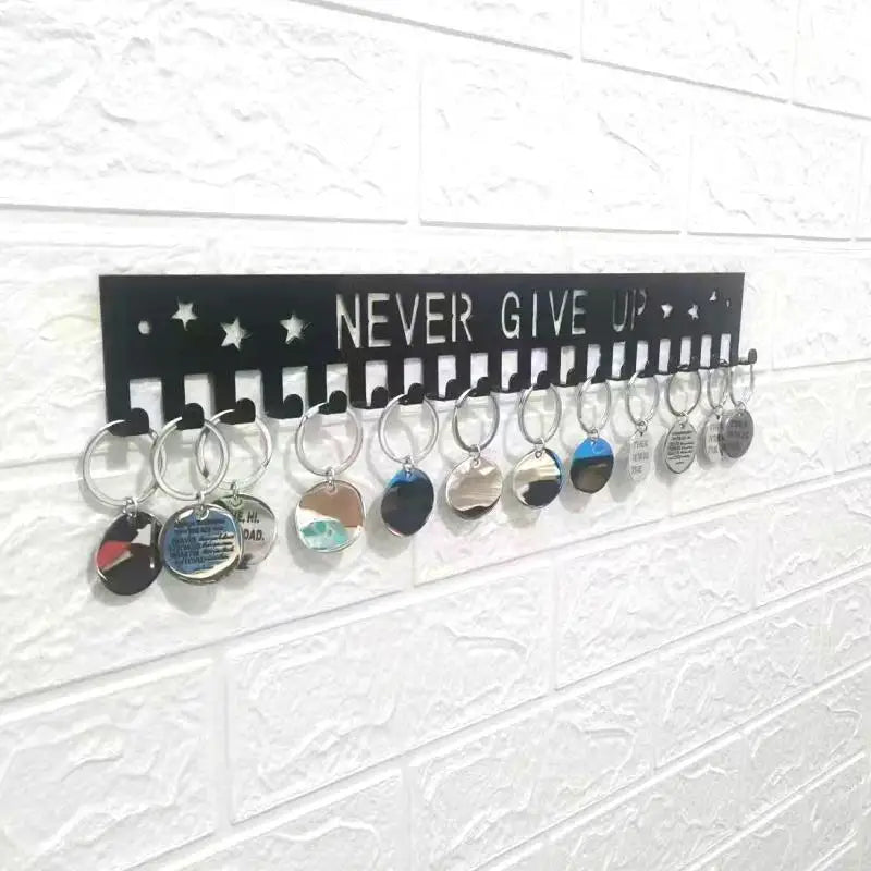 Sport Football Medal Display Metal Rack Hanger Holder Organizer