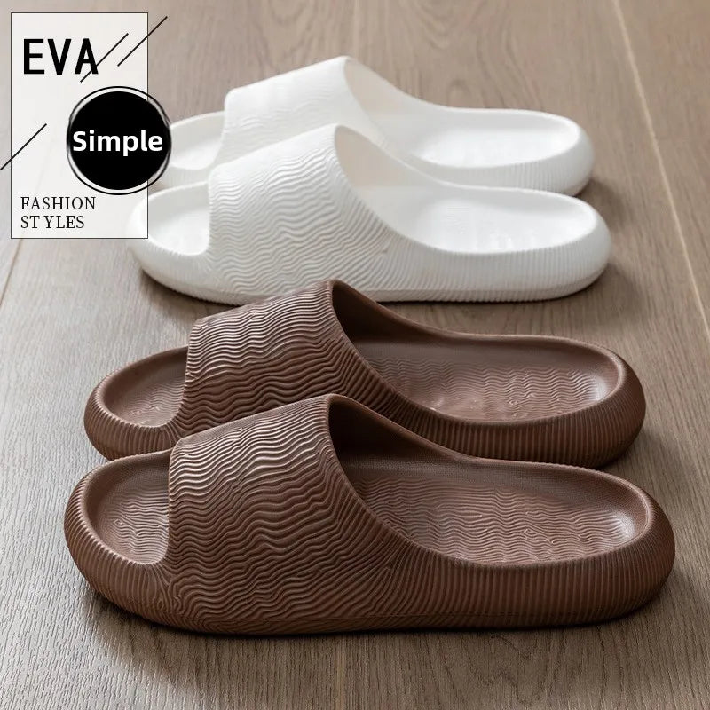 Anti-slip EVA House Slippers Ultra Soft Bathroom Odorless Home Couple