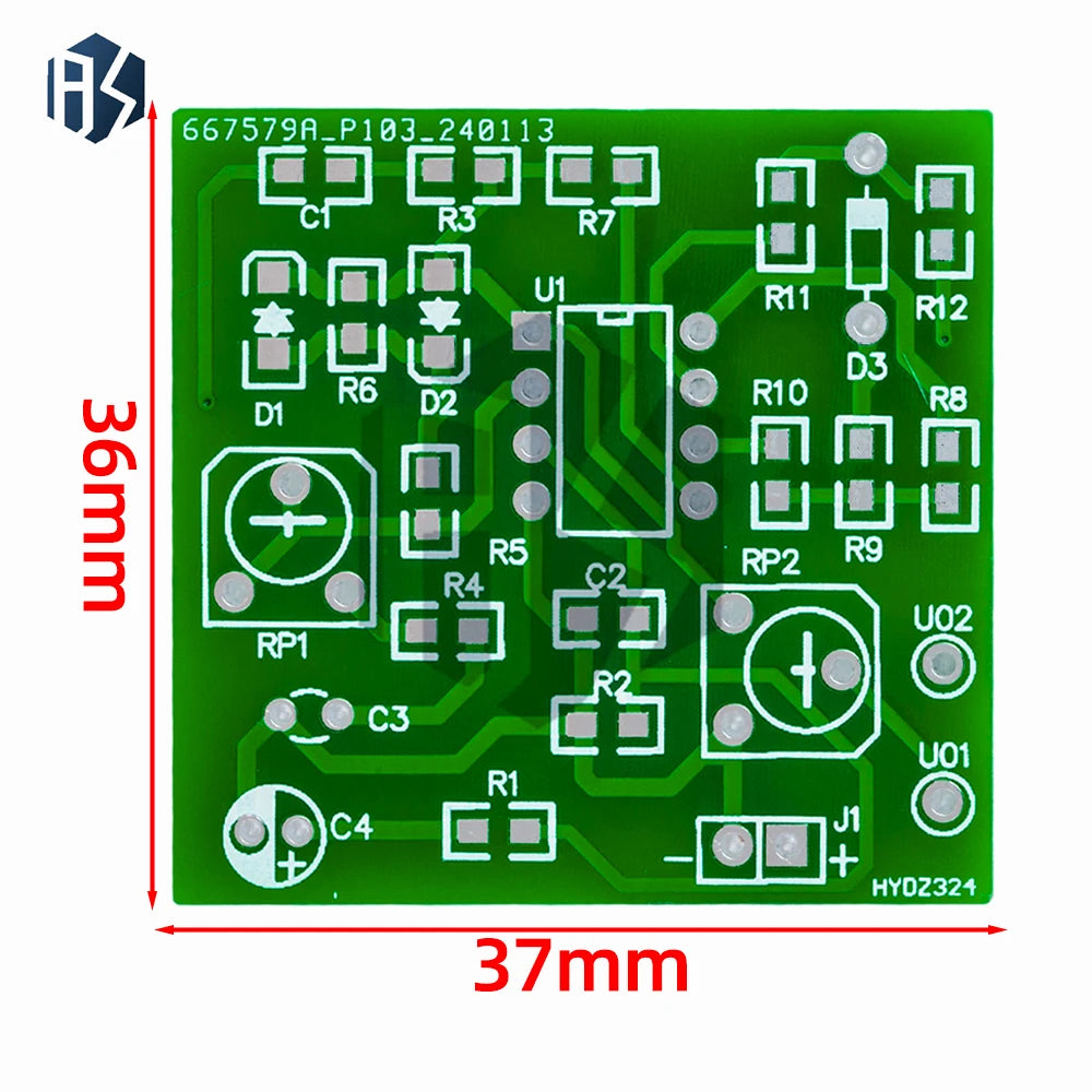 LM358 5V Square Wave Generator Soldering Practice 414 Mixed Analog Zpaxo
