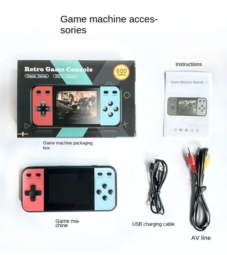 1 Portable Joystick Handheld Game Console 780A Retro Station PVP PXP