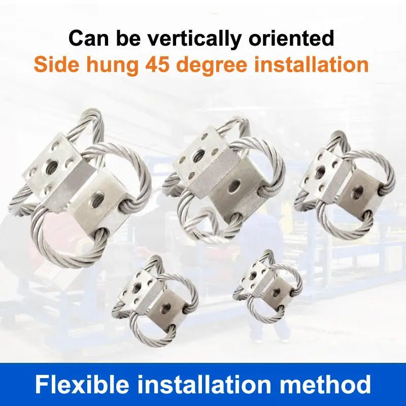 ALJ-84 Wire Rope Vibration Isolator Shock Absorber Car Vehicle Marine Zpaxo