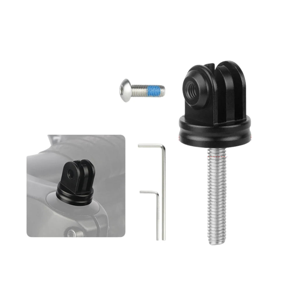 Bicycle Computer Stand Wrench Sports Camera Fork Stem Cap Extension