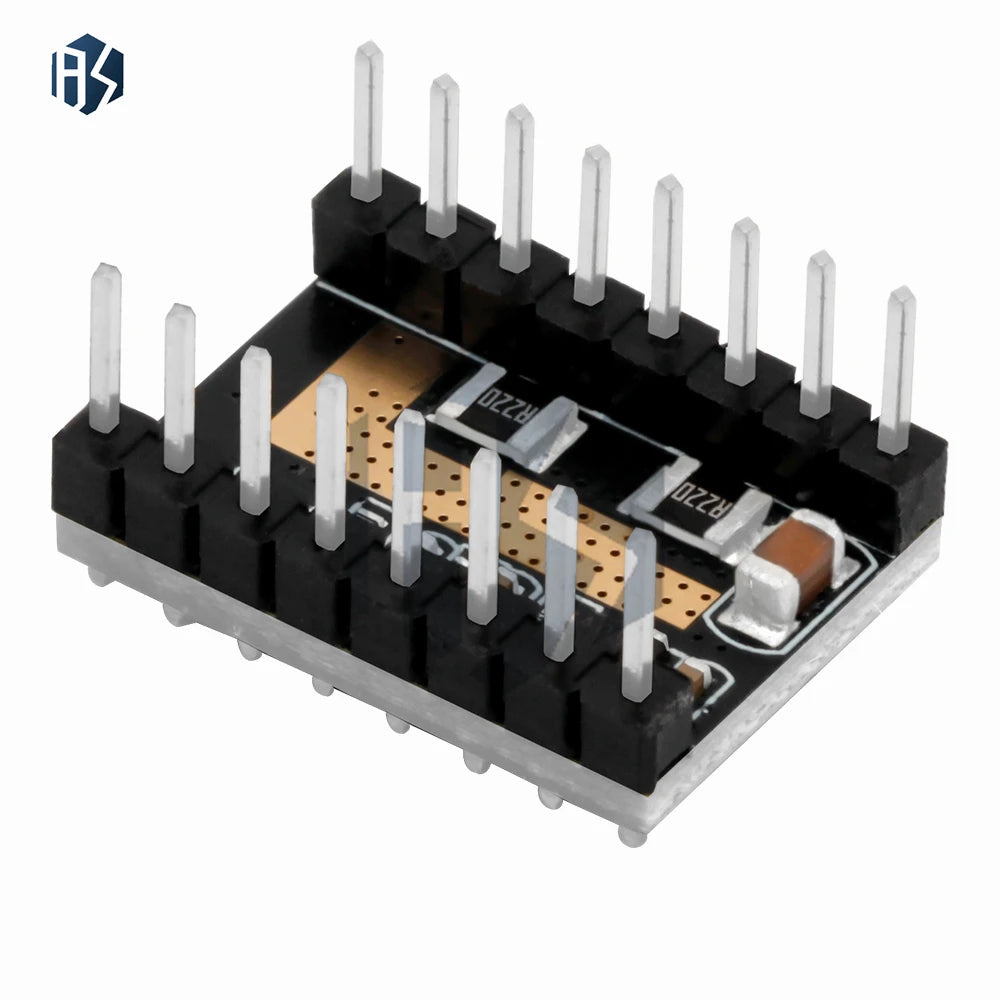 LV8729 Stepper Motor Driver 128 Microsteps for 3D Printers, with Free Heatsink Zpaxo