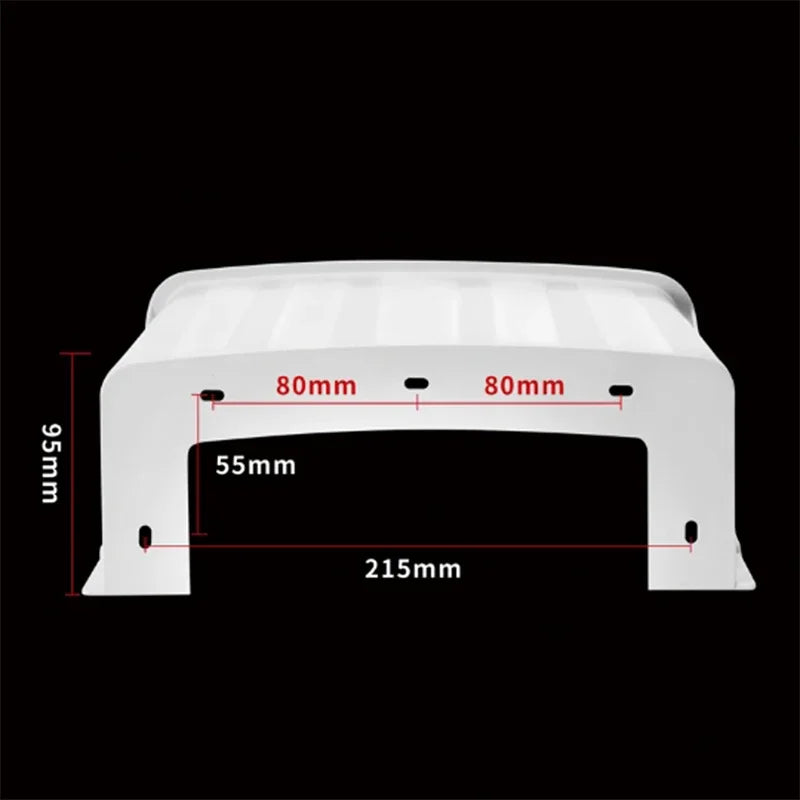 Protective Covers Shield Wall Waterproof Rainproof Cover Turret Dome Cameras Protection Box Security Camera Protection Case Zpaxo