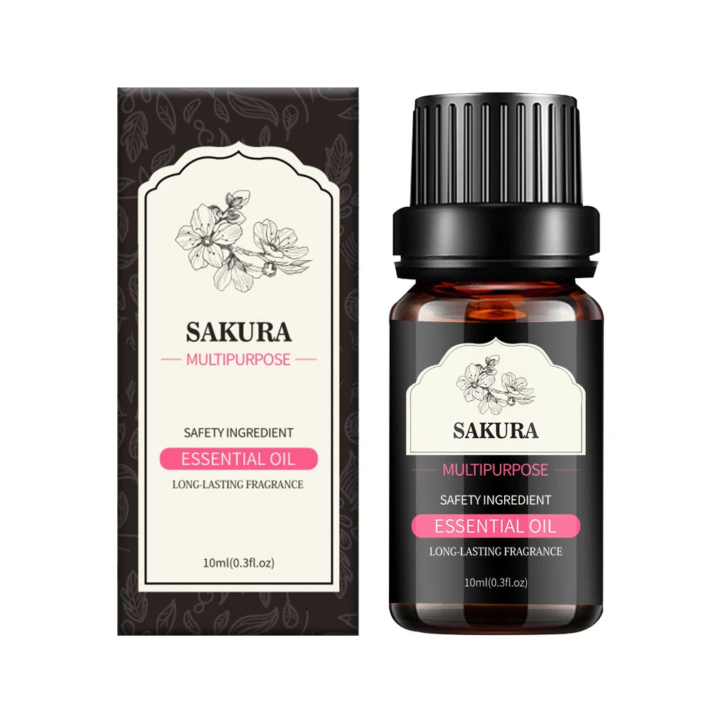 0 3fl Oz Aceite Esencial Lavanda Jazm N Eucalipto Vainilla S Ndalo Zpaxo SAKURA 10ml