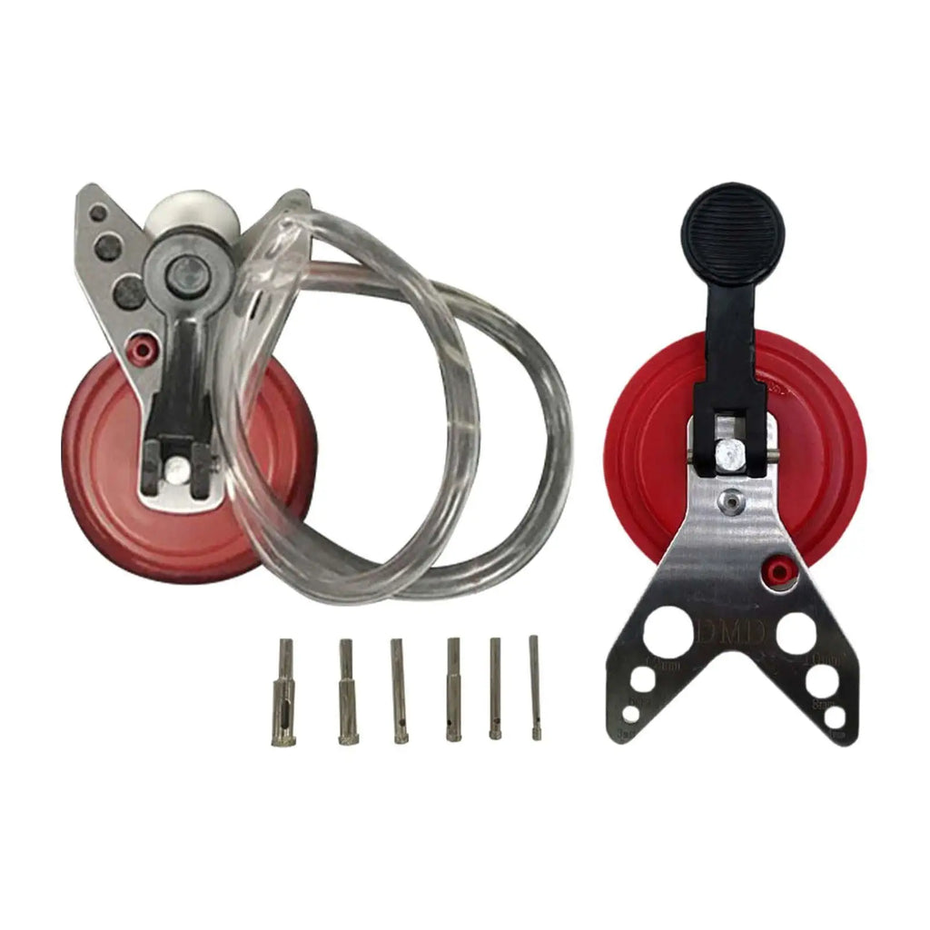 Tile Glass Openings Locator with Suction Base Accessory Tile Glass Hole Saw Core Bit Guide for Smooth Surface Granite Glass Tile Zpaxo