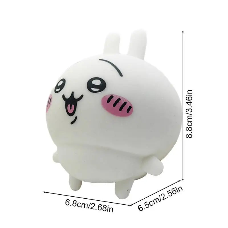 Squeeze Fidget Fashionable Cute Cartoon Doll Home Desktop Decoration For Christmas Children Relax Toy For Kids And Adults Zpaxo