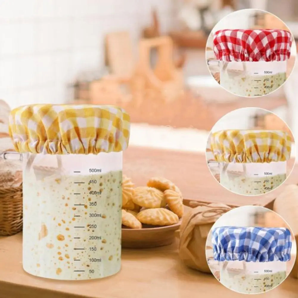 Cotton Cloth Fermentation Bottle Cover Portable Reusable Sourdough