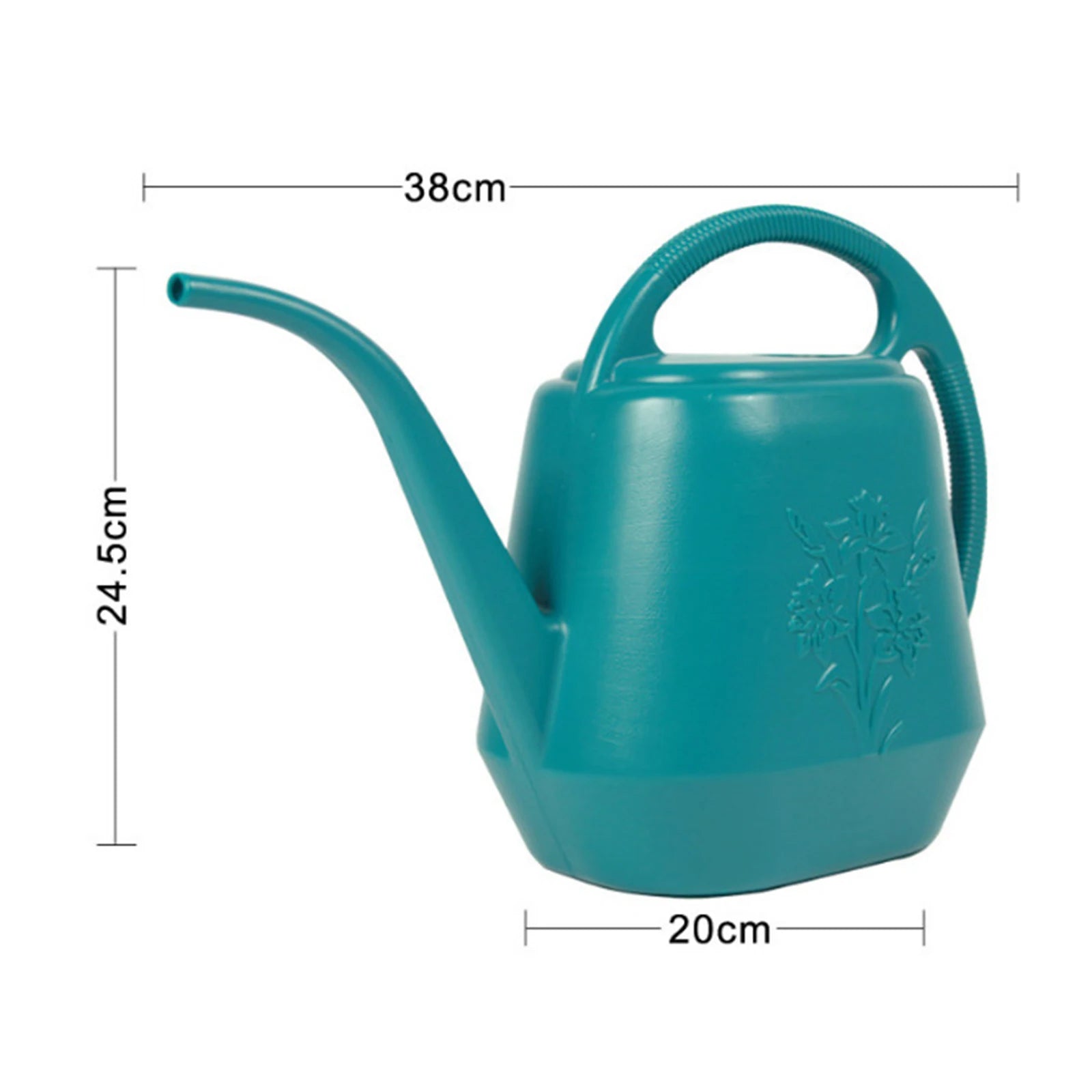 Watering Pot Home Garden Watering Can with Sprinkler Head Long Spout for Plants Pot Farmhouse Planting House Flower Backyard Zpaxo 4L 38cmx24.5cm