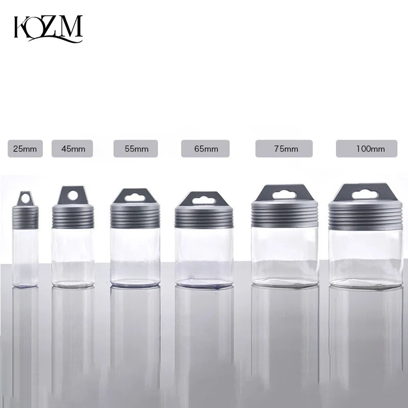 Modular Transparent Plastic Storage Container | Drill Bit Organizer Storage Container Zpaxo