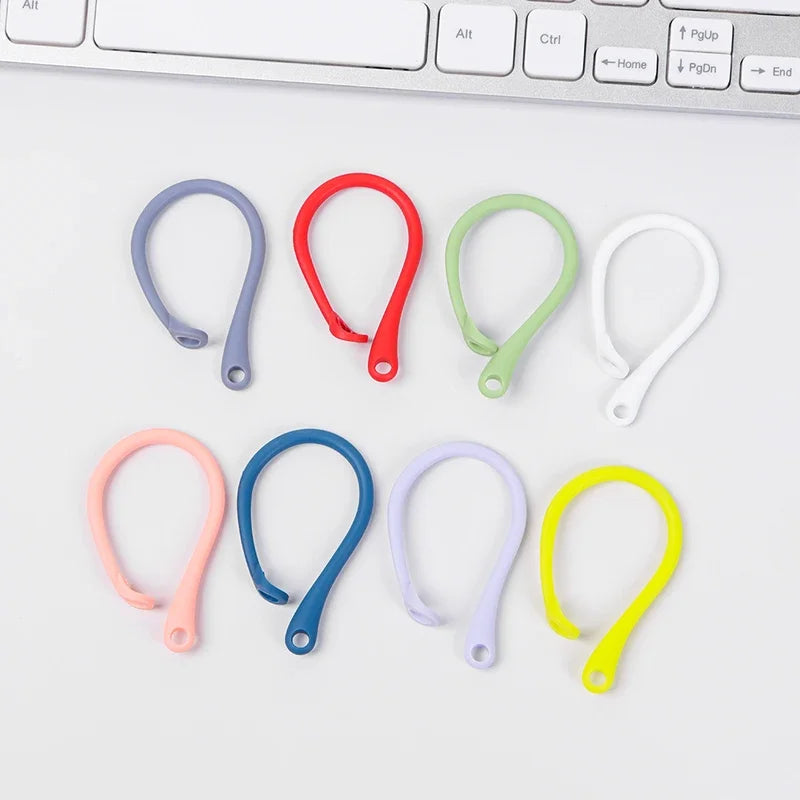 Silicone Ear Hooks for AirPods 1 2 3 Pro – Anti-Drop Sport Grip