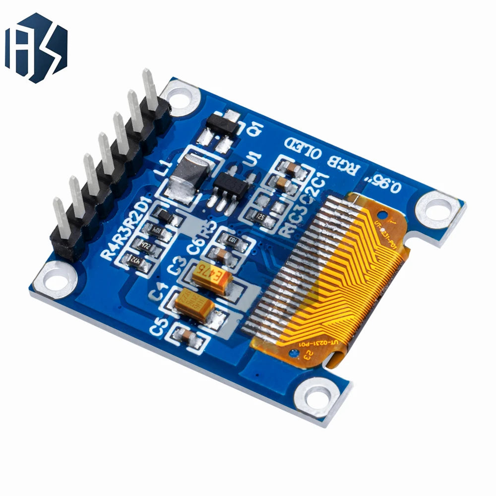 Full OLED Display Module 96x64 Resolution SPI Parallel Interface Zpaxo