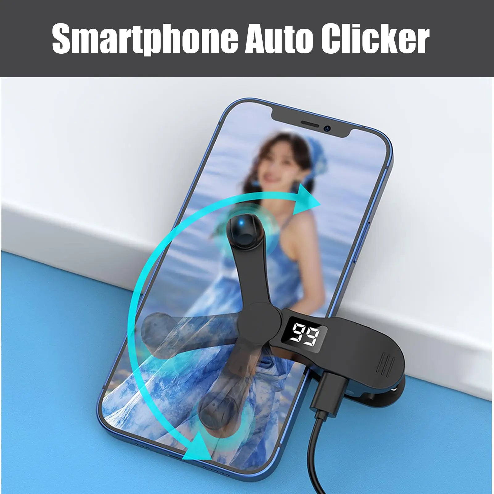 Phone Tapper High-speed Accurate Gadget Automatic Screen Friends Men