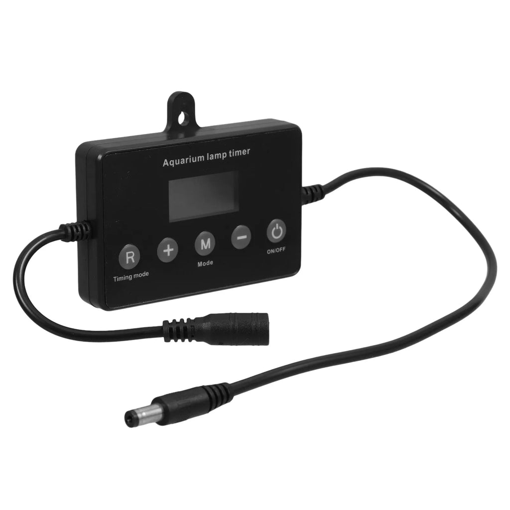 Smart LCD Controller Black Fish Tank LED Dimmer Universal Aquarium