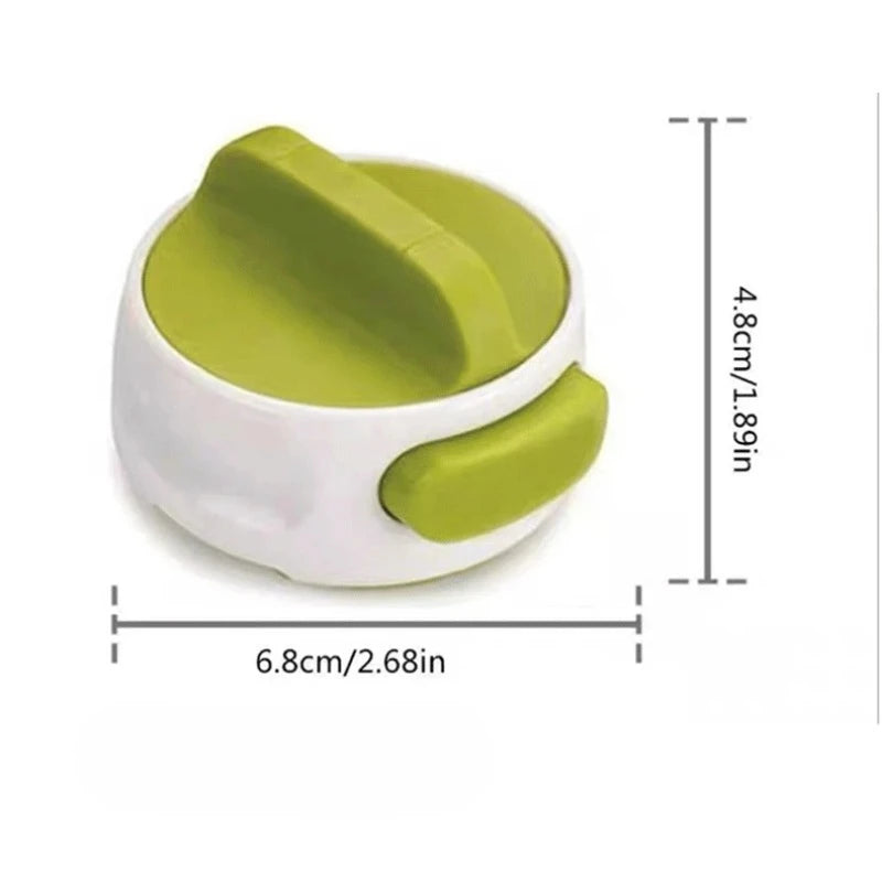 Hot Manual Rotating Can Opener Beer Can-Do Compact Mini Can Opener Kitchen Gadgets Tool Easy Twist Release Safety Open Jar Zpaxo