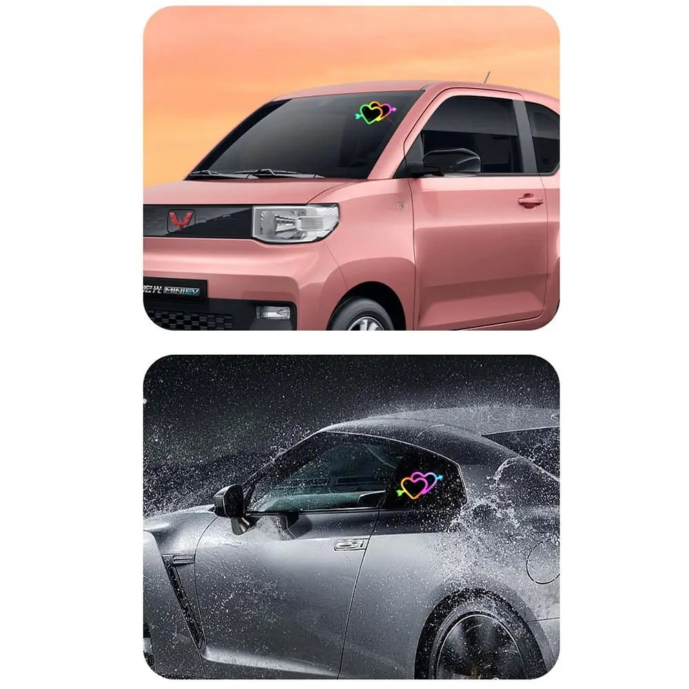 Solar Powered LED Car Neon Lights Wiring Suction Cup Mount Automotive Zpaxo