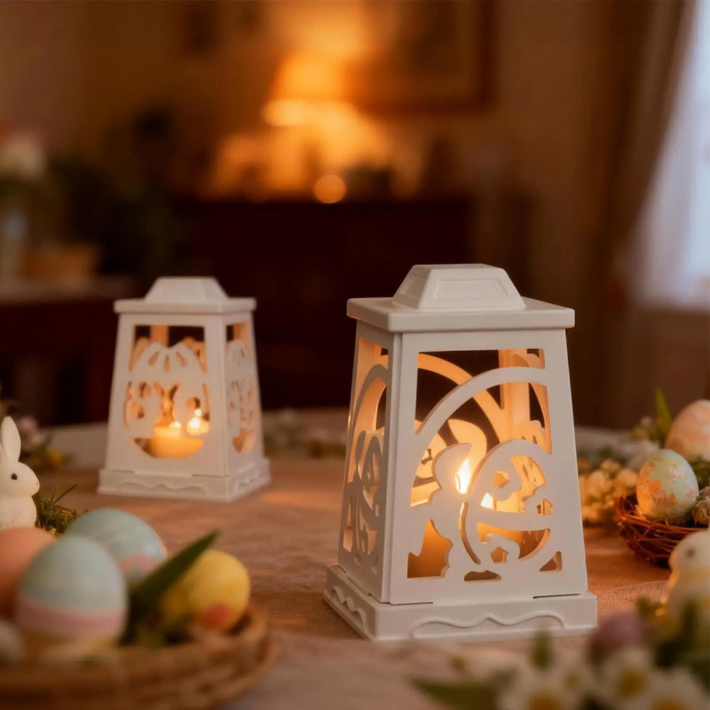 Easter Silicone Resin Molds Heat Resistant Reusable Casting Moulds Easter Tea Light Candle Holder Silicone Molds For Wax Plaster Zpaxo