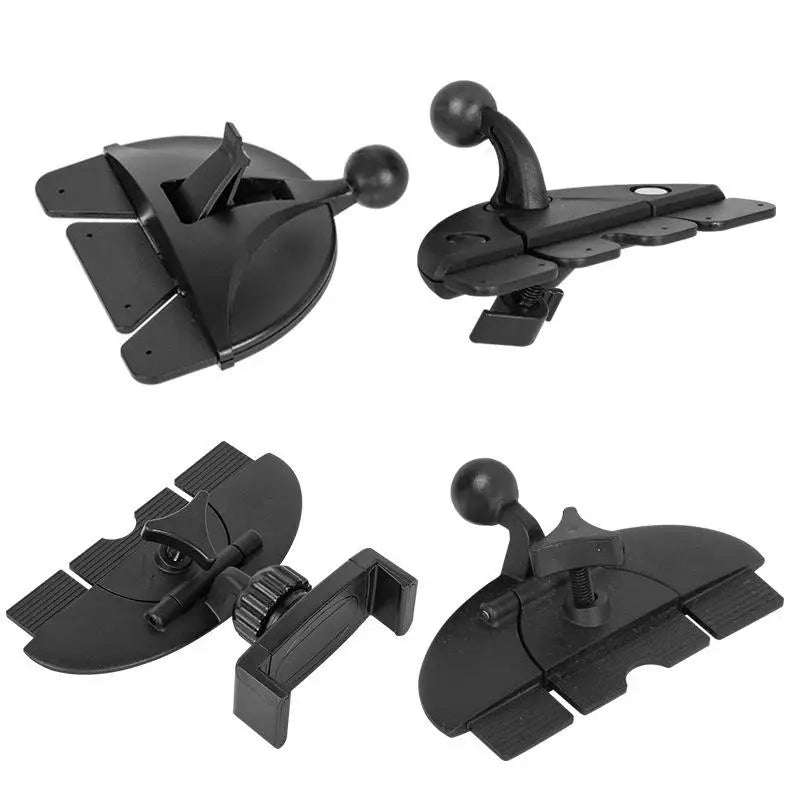 Universal Car CD Slot Phone Mount – 360° Rotating Holder