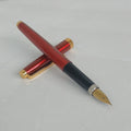 Rare Old Stock YongSheng 500 Fountain Pen Iridium Nib, Smooth Writing, Large Iridium Tip, Betal Body, Clearance Sale. Zpaxo 500hongse