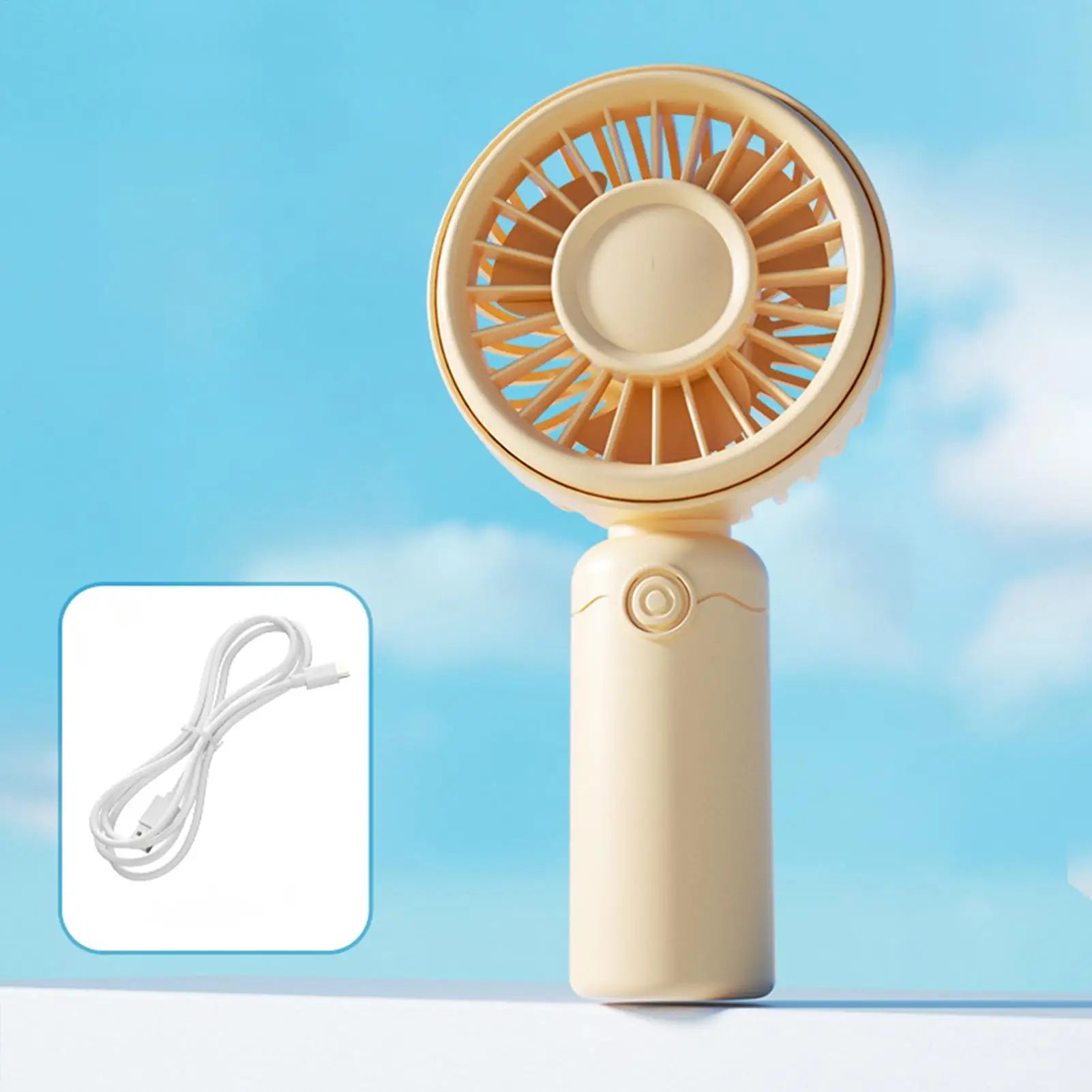 Outdoor Travel Mini Rechargeable Cooling Fan Portable Student