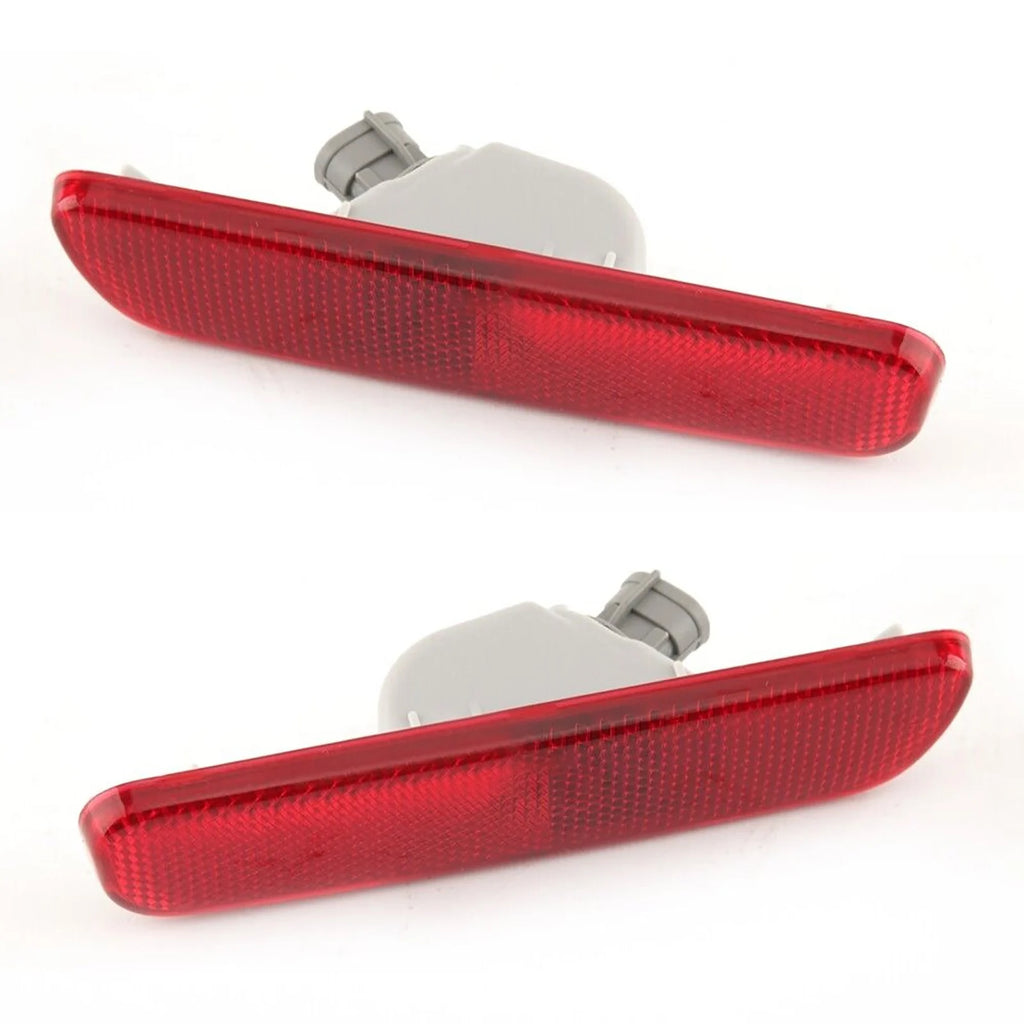 1 Pair Vehicle Rear Bumper Side Marker Light Reflector Left Right