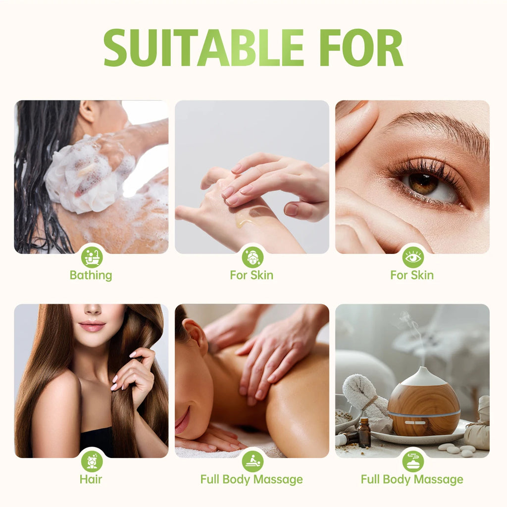 Tamanu essential oil, fruity aroma, is suitable for use in diffusers and humidifiers, and can also be used in body massage. Zpaxo
