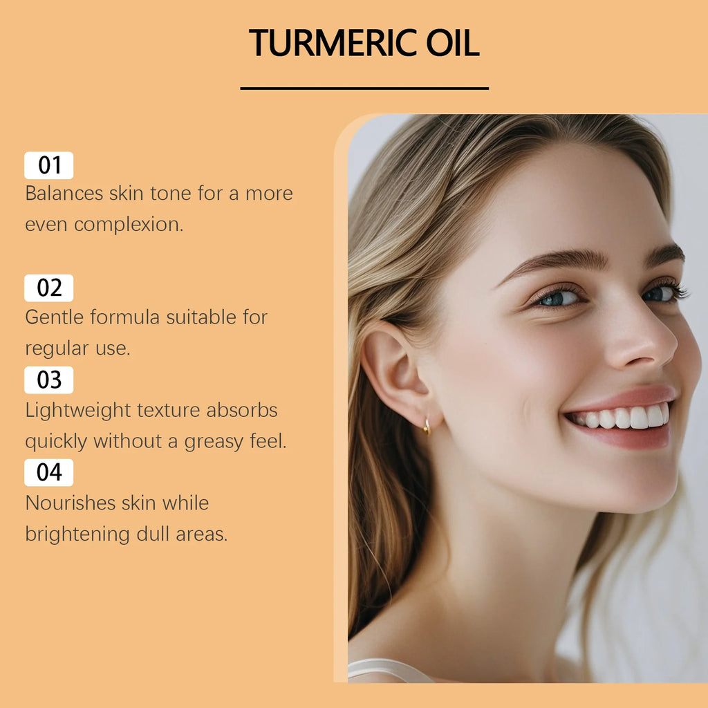 Hoygi Turmeric Face Oil – Dark Spot Corrector & Brightening Serum Brightening Face Oil Zpaxo