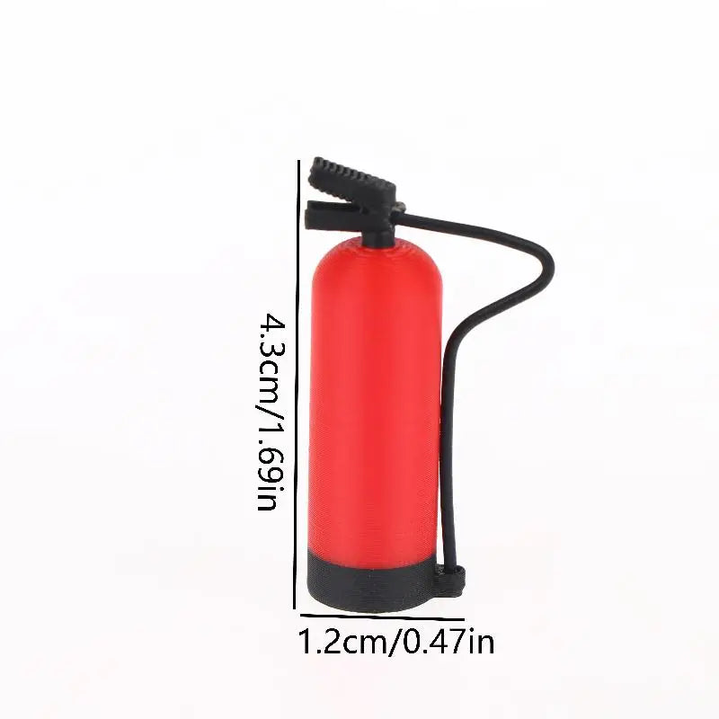 1:12 Miniature Fire Extinguisher Dollhouse Ornament | 1/2/5 Pcs