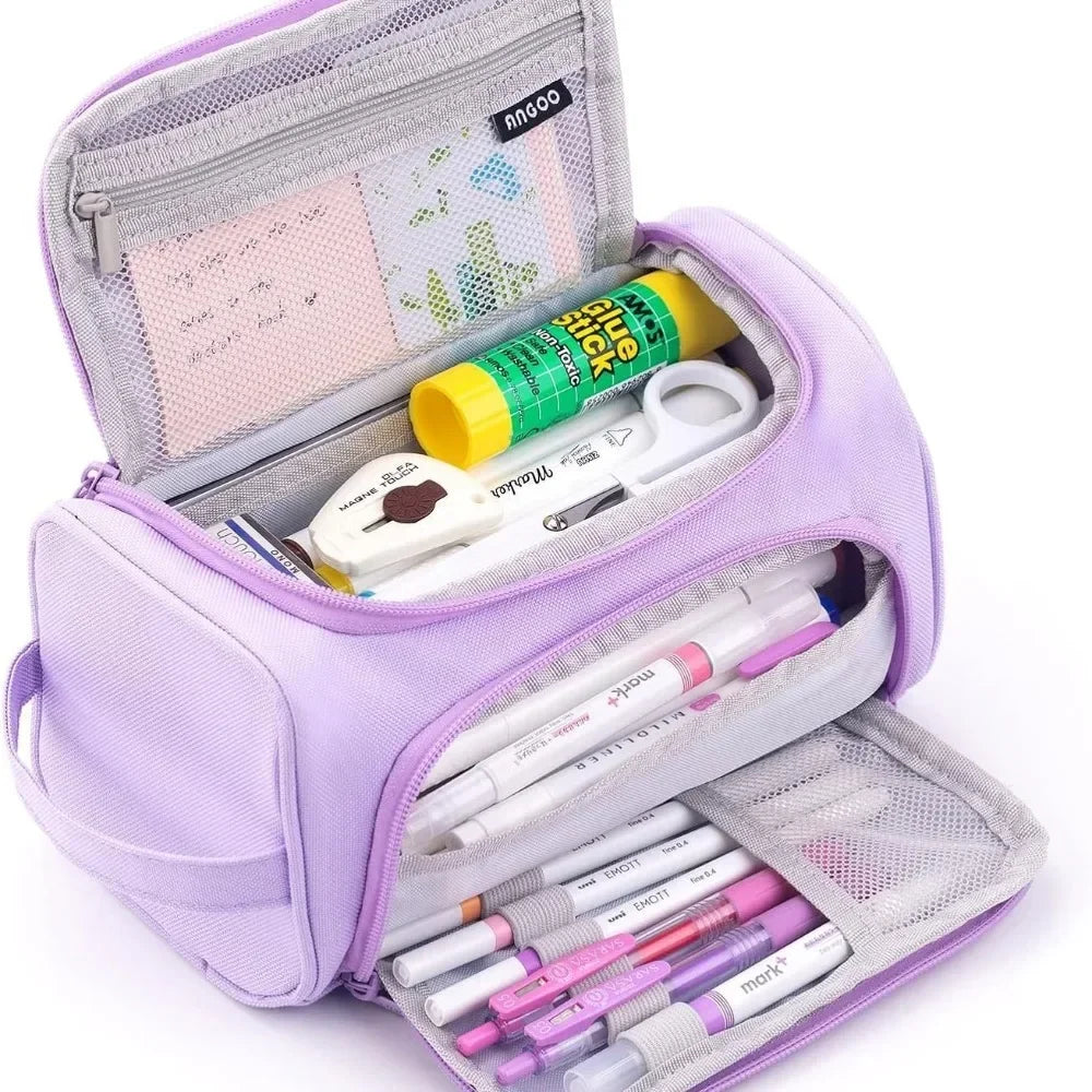 Big Cute Pencilcase Portable Multifunctional Pencil Box Large Zpaxo