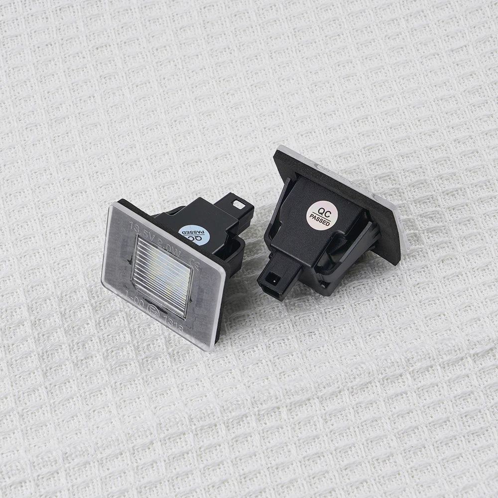 2Pieces For Mercedes Benz A-Class W218 W117 W176 W156 W166 R172 X166 GL CLA LED License Plate Light Number Plate Lamp No Error Zpaxo