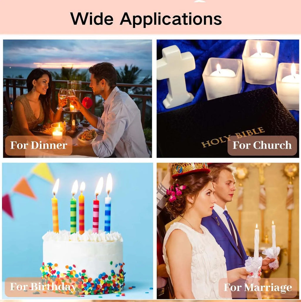 Candle Making Kit 61m Candle Wick Roll 100Pcs Metal Candle Wick Tabs, 60Pcs Candle Wick Stickers 5Pcs Wooden Candle Wick Zpaxo