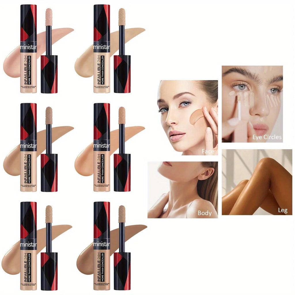 Concealer Natural Concealer Modifies Skin Tone Natural Three-dimensional Zpaxo