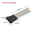 1–6 Pin Male/Female Electrical Connector Kit 18AWG | Car & Truck