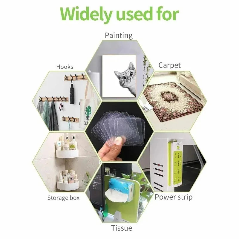 Super Strong Double-sided Tape Organize Wall Tools for Bedroom Wall Decor Waterproof Adhesive Wall StickersMounting Tape ForHome Zpaxo