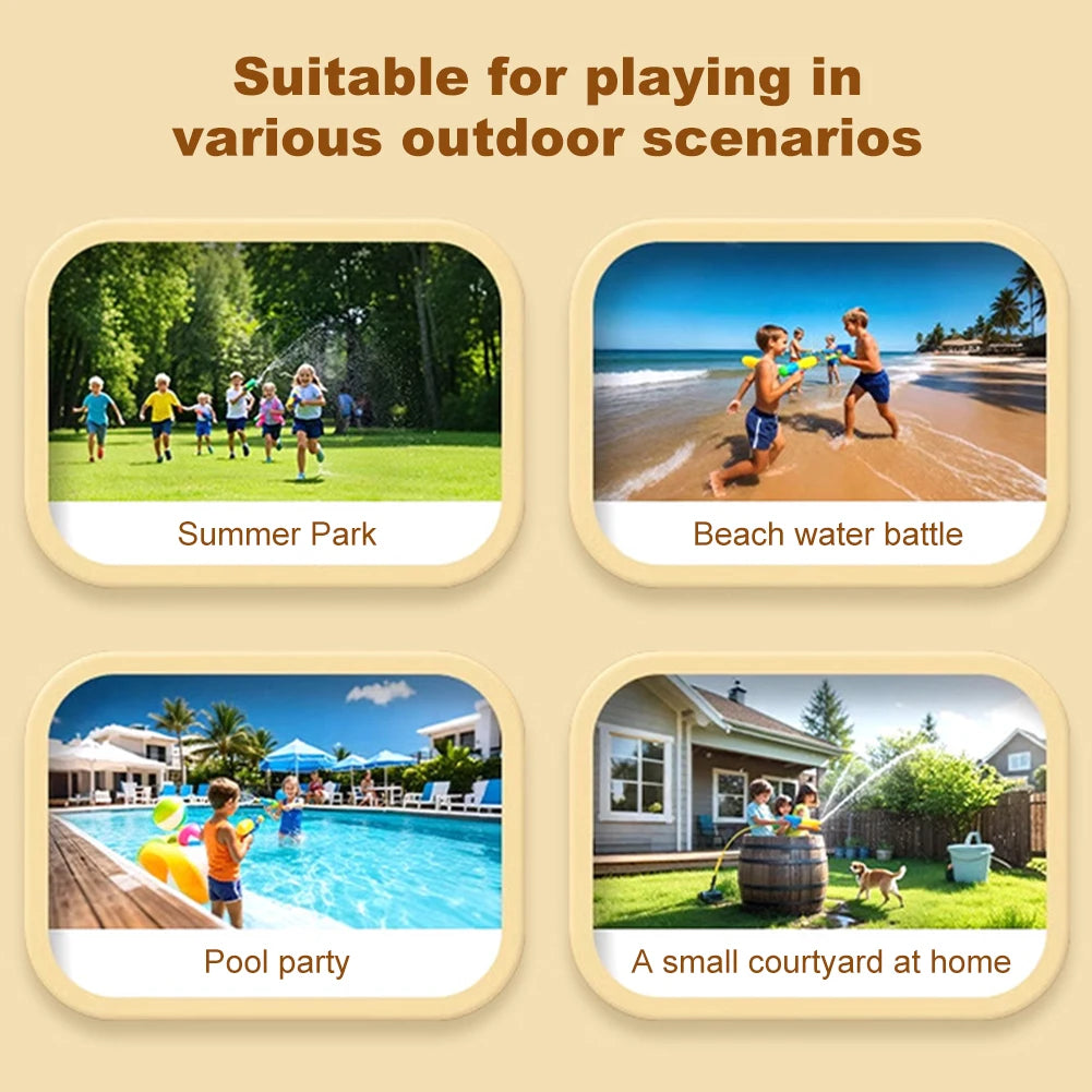 1- Firework Fountain Water Gun Soaker Squirt Outdoor Spray Toys