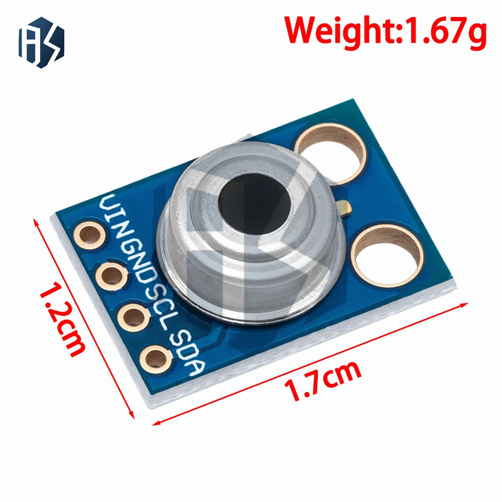 GY-906 MLX90614ESF New MLX90614 Contactless Temperature Sensor Module For Arduino Compatible Zpaxo