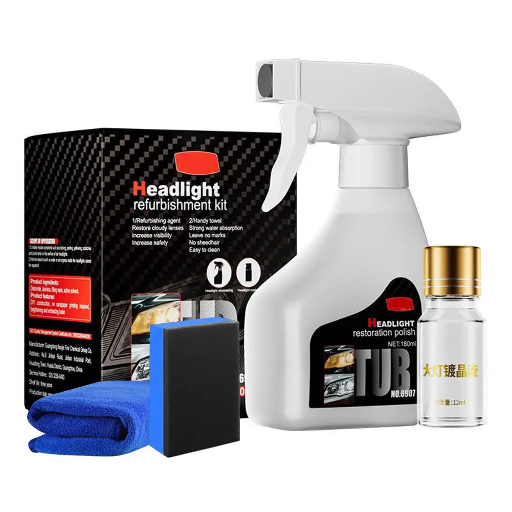 Car Headlight Restoration Kit – Remove Oxidation & Scratches Headlight Restoration Kit Zpaxo B