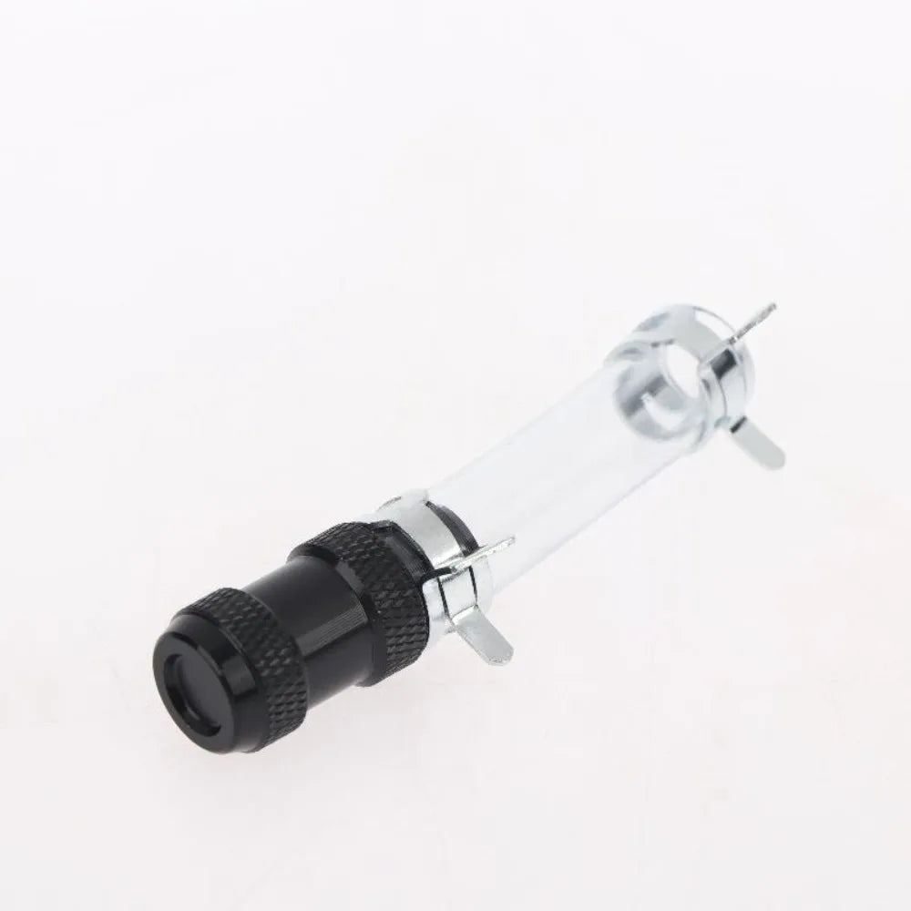 Stylish Alloy Air Filter Drain Plug Antirust Treatments Silicone Tube Zpaxo Black