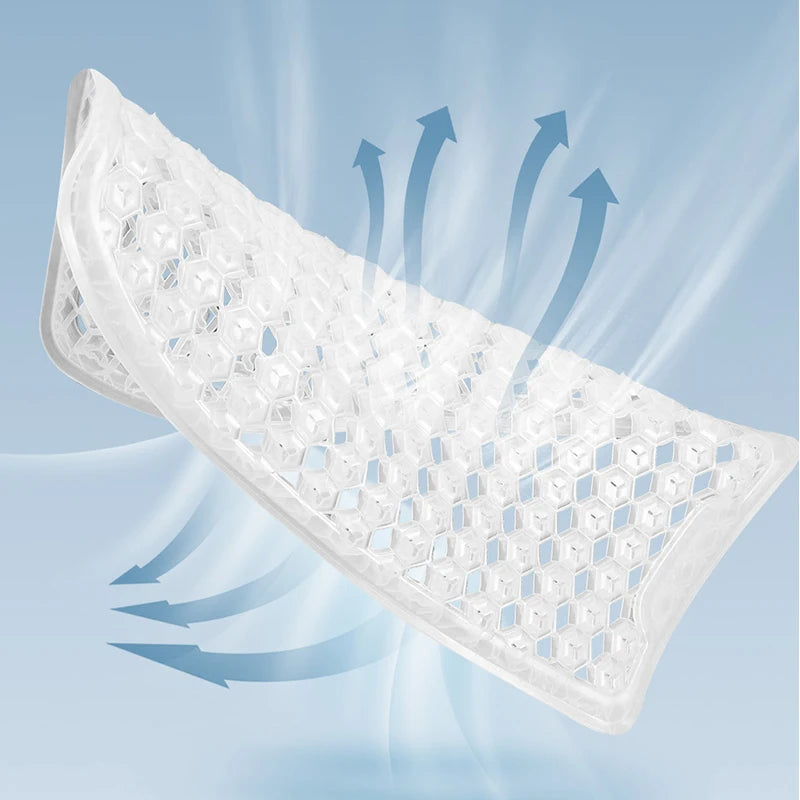 Honeycomb Gel Car Seat Cushion – Breathable Summer Seat Pad