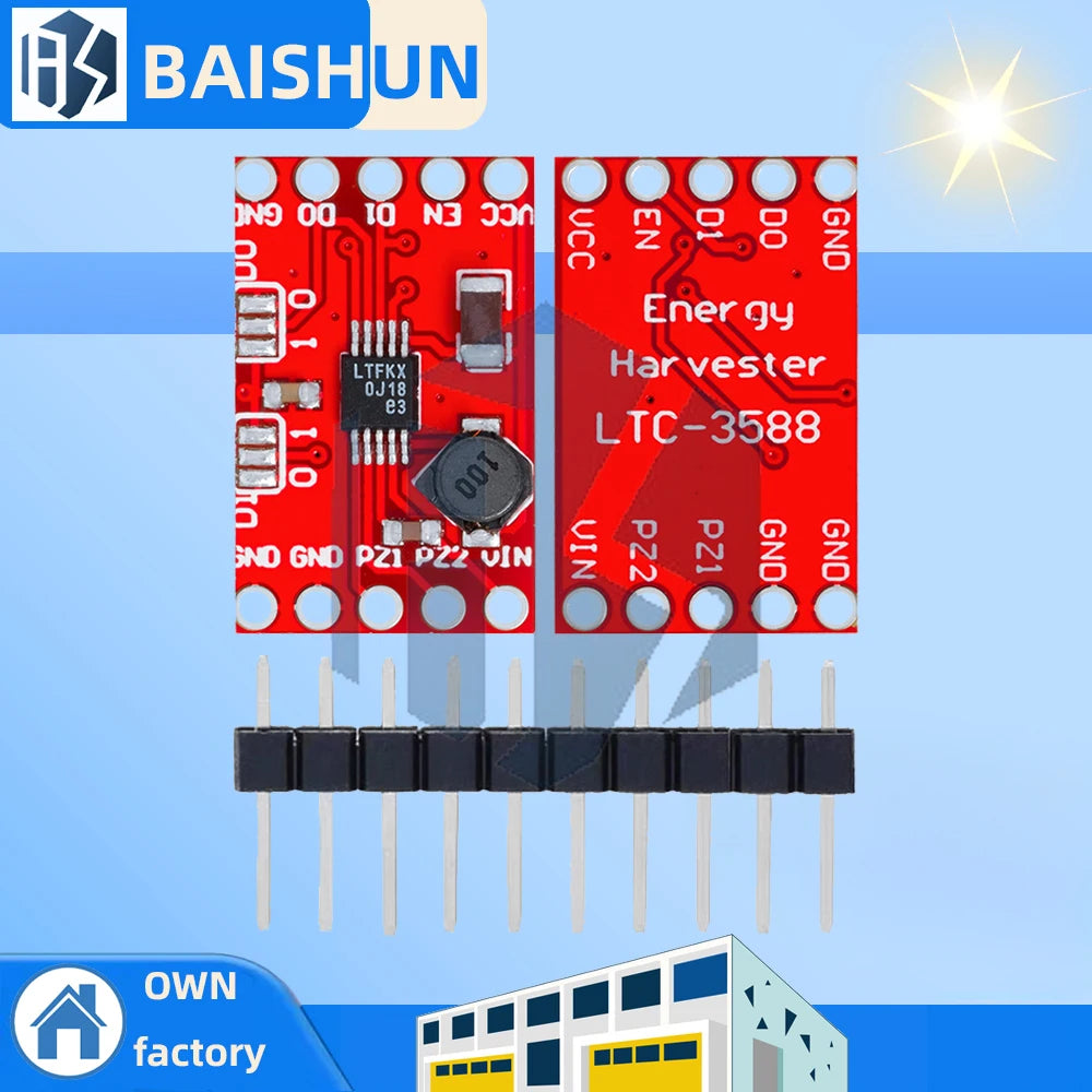 LTC3588-1 Piezo Solar Energy Harvesting Module 2 7V-20V Input Zpaxo Default Title