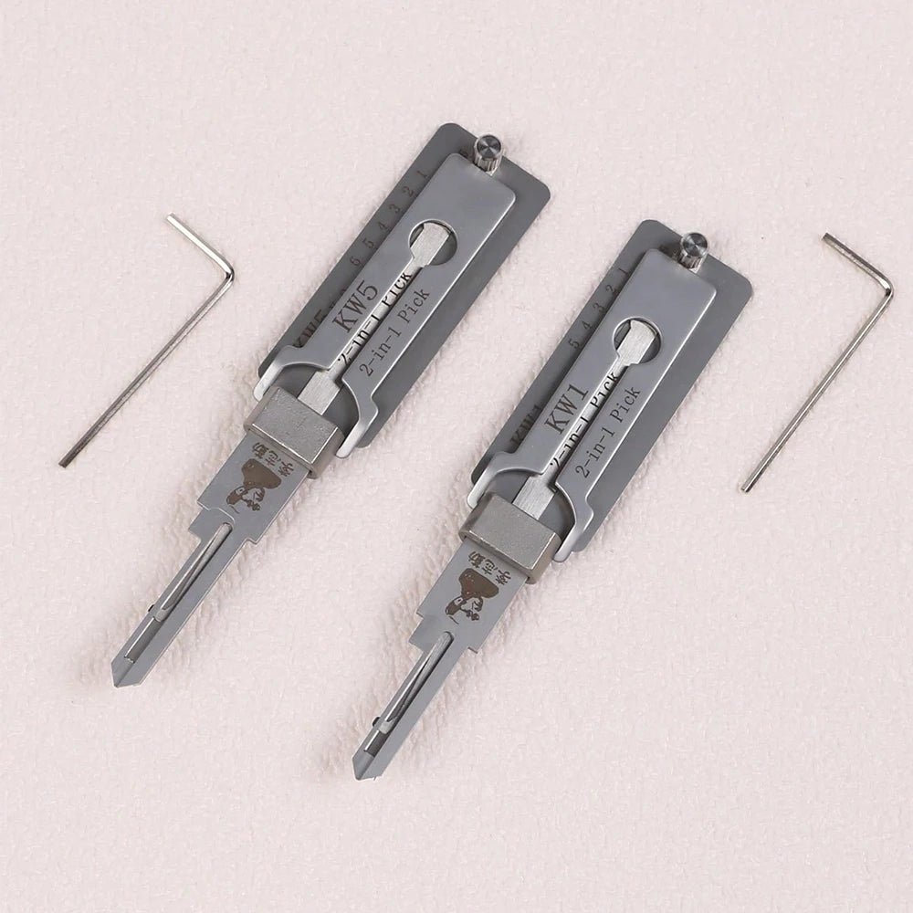 2-In-1 Locksmith Tools SS001PRO SS002PRO KW1 KW5 SC1 SC4 Lock Decoder Key Decoder Lock Pick Tools Zpaxo