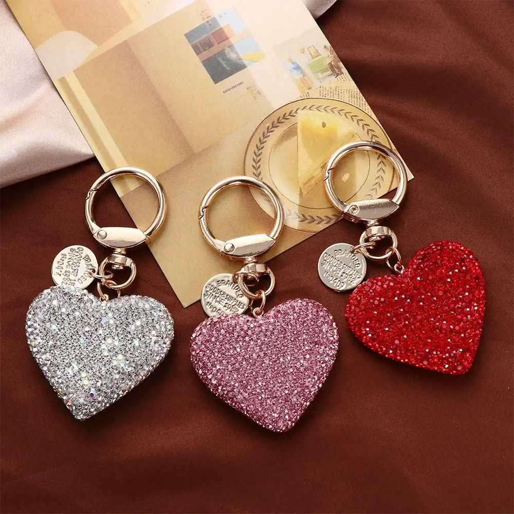 Car Accessories Simple Rhinestone Backpack Pendant Metal Crystal Zpaxo