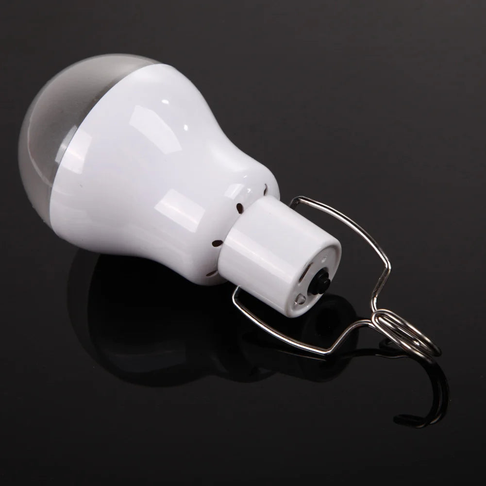 Solar Light Bulb Portable Indoor Outdoor Emergency Night Removable