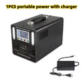 New 500W Portable Power Station 220V 45Ah Solar Generator Emergency Backup Battery Power Supply for Home Outdoor Camping Stall Zpaxo 1PCS portable power 500W - 1000W 220V